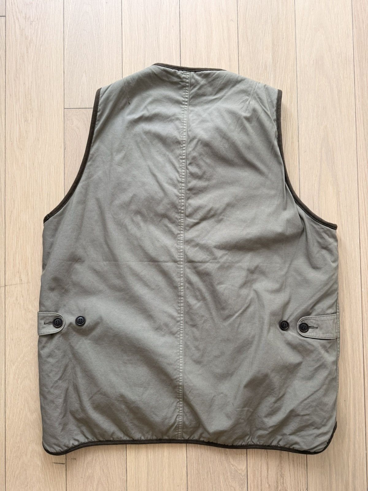 Visvim Visvim 21aw contrary dept liner vest olive Size US XXL / EU 58 / 5 - 6 Thumbnail