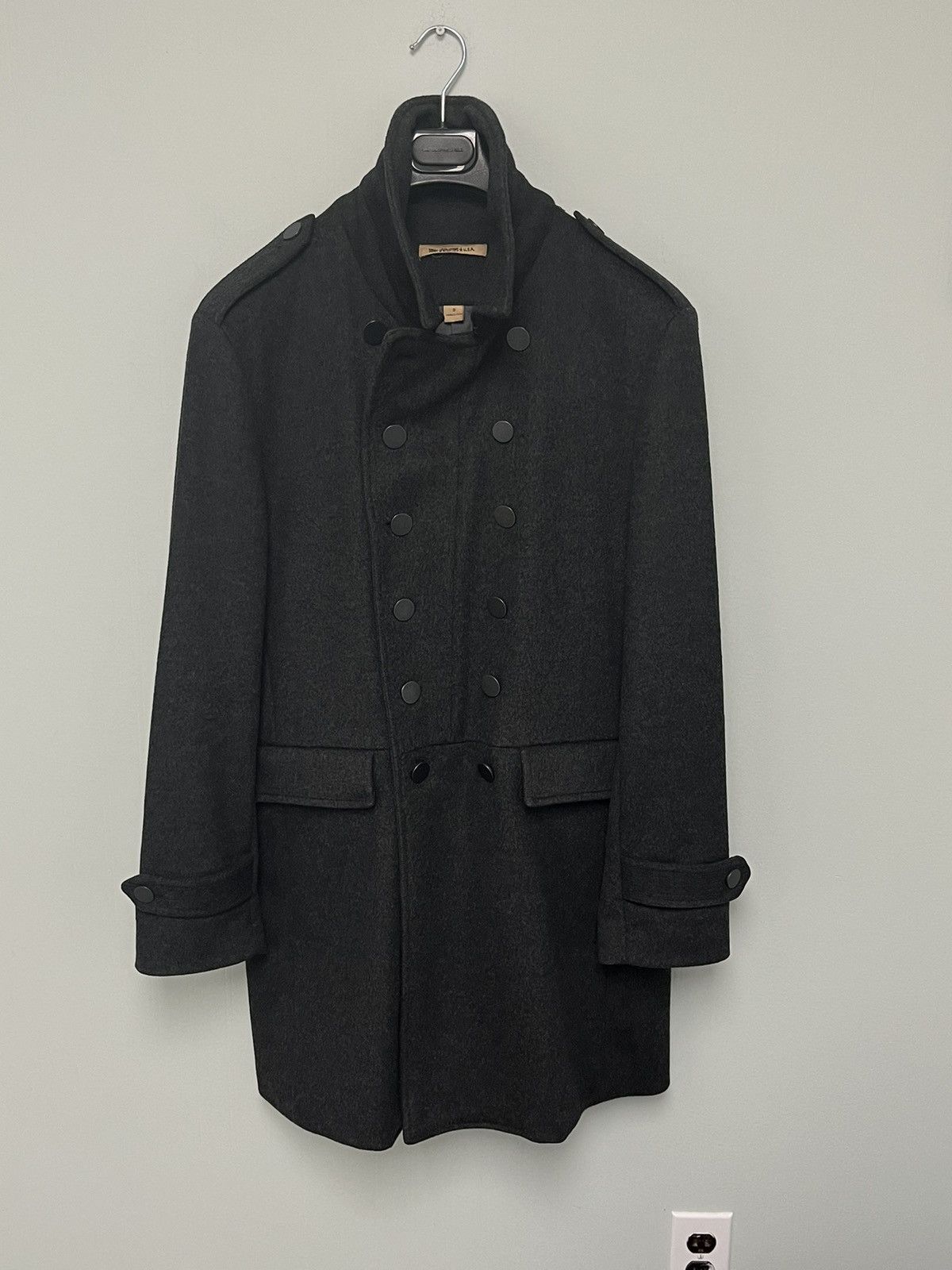 John Varvatos Double breasted coat. Small Size US S / EU 44-46 / 1 - 16 Thumbnail