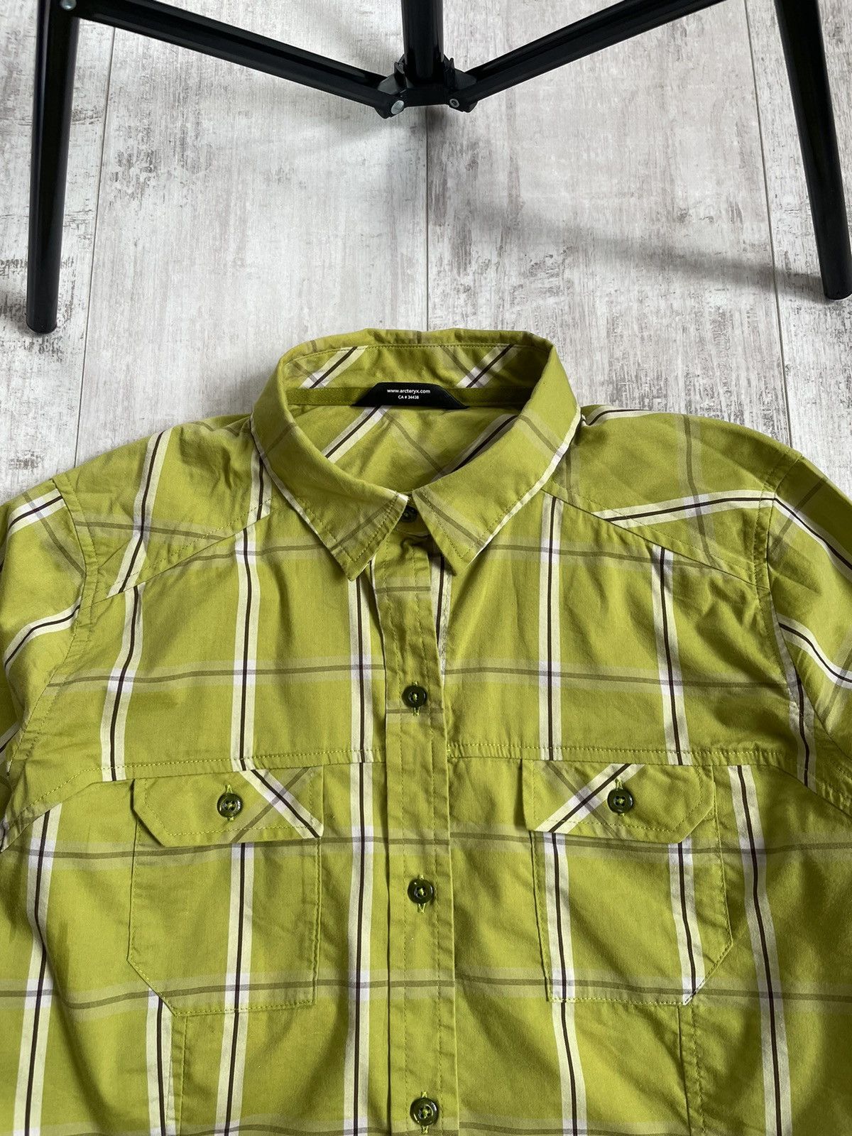 Arc'teryx Arcteryx Flannel Shirt Button Up Gorpcore Y2K RARE Size L / US 10 / IT 46 - 4 Thumbnail