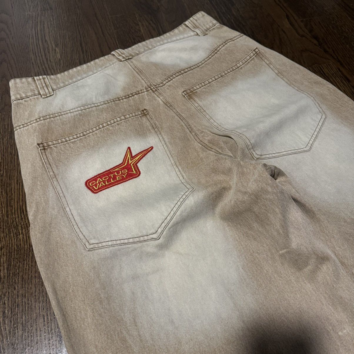 Other AZVA Multi Patch Cream Washed Denim Size US 32 / EU 48 - 4 Thumbnail