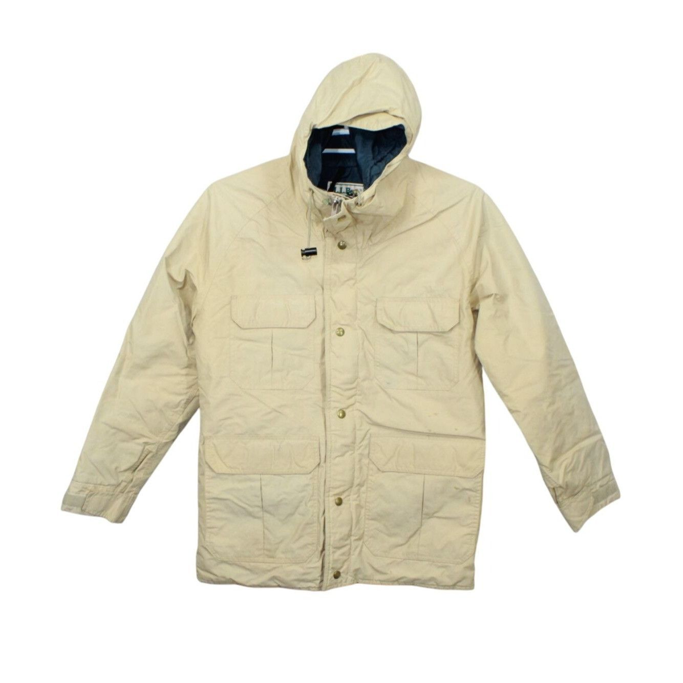 Goretex × L.L. Bean × Vintage Vintage LL Bean Gore-Tex Full Button Zip Rain Jacket Size US M / EU 48-50 / 2 - 1 Thumbnail