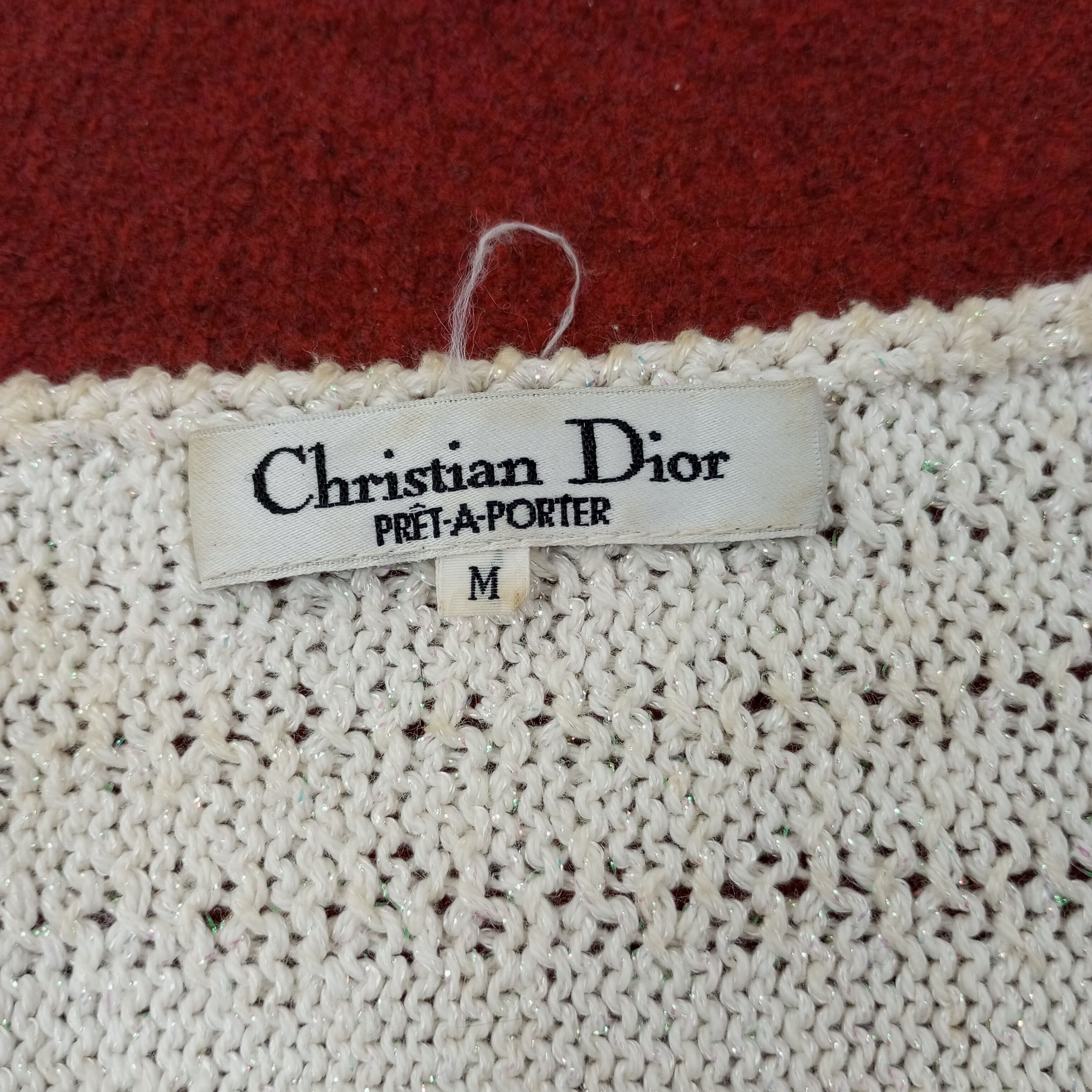 Christian Dior Monsieur Vintage Christian Dior Fashion Style Tshirt c239n43 Size S / US 4 / IT 40 - 6 Thumbnail