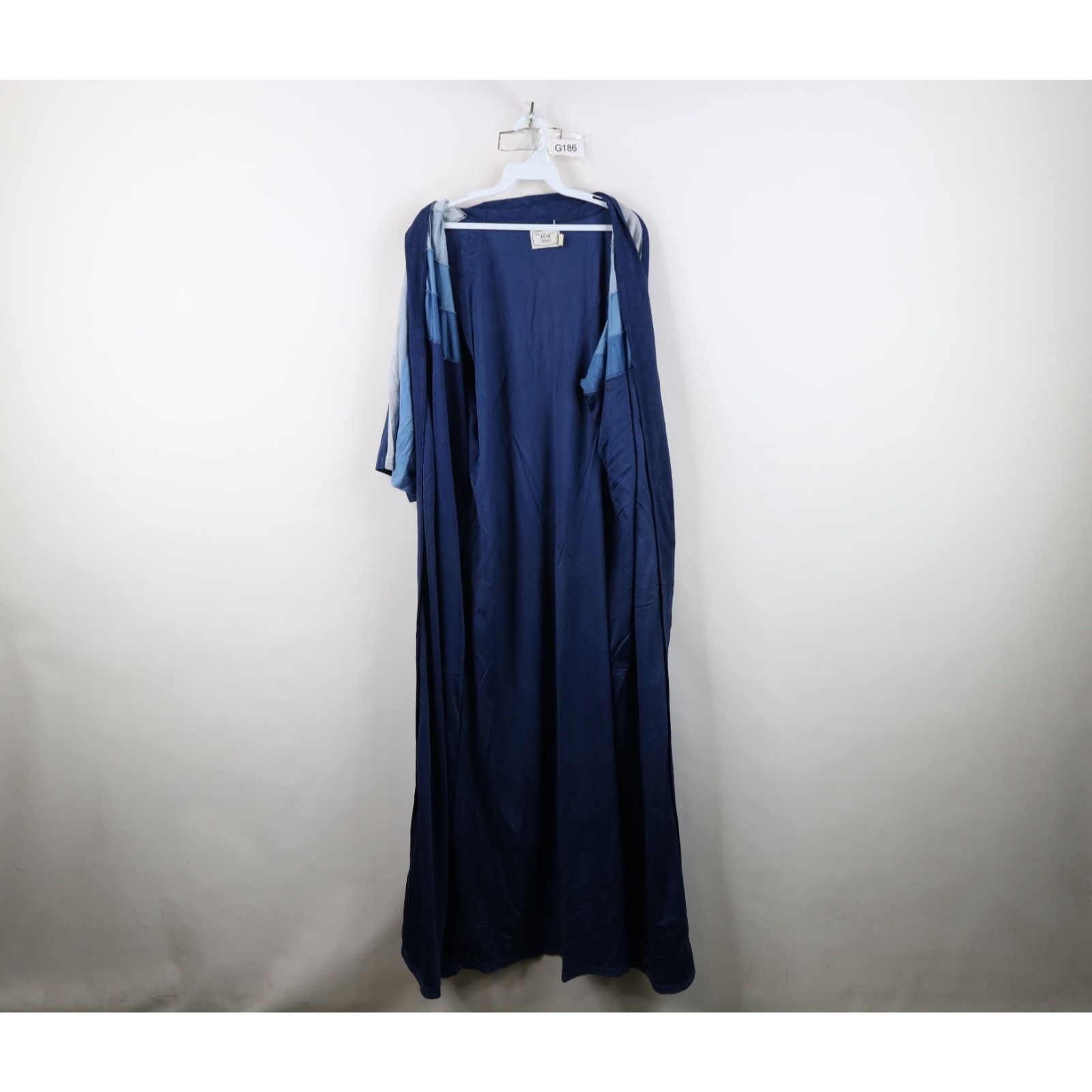 Vintage Vintage 70s Streetwear Distressed Striped Velour Robe Size US L / EU 52-54 / 3 - 16 Thumbnail