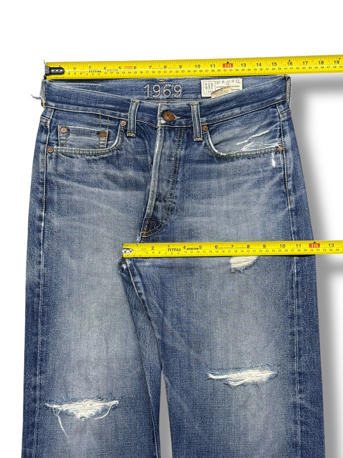 Gap Vintage Rare GAP 1969 Selvedge Redline Made in Italy ~ W31 Size US 31 - 18 Thumbnail