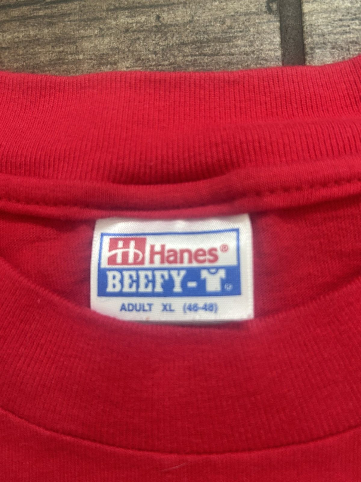 Hanes California classic Nebraska Huskers 1998 Vintage red Size XL Size US XL / EU 56 / 4 - 3 Thumbnail