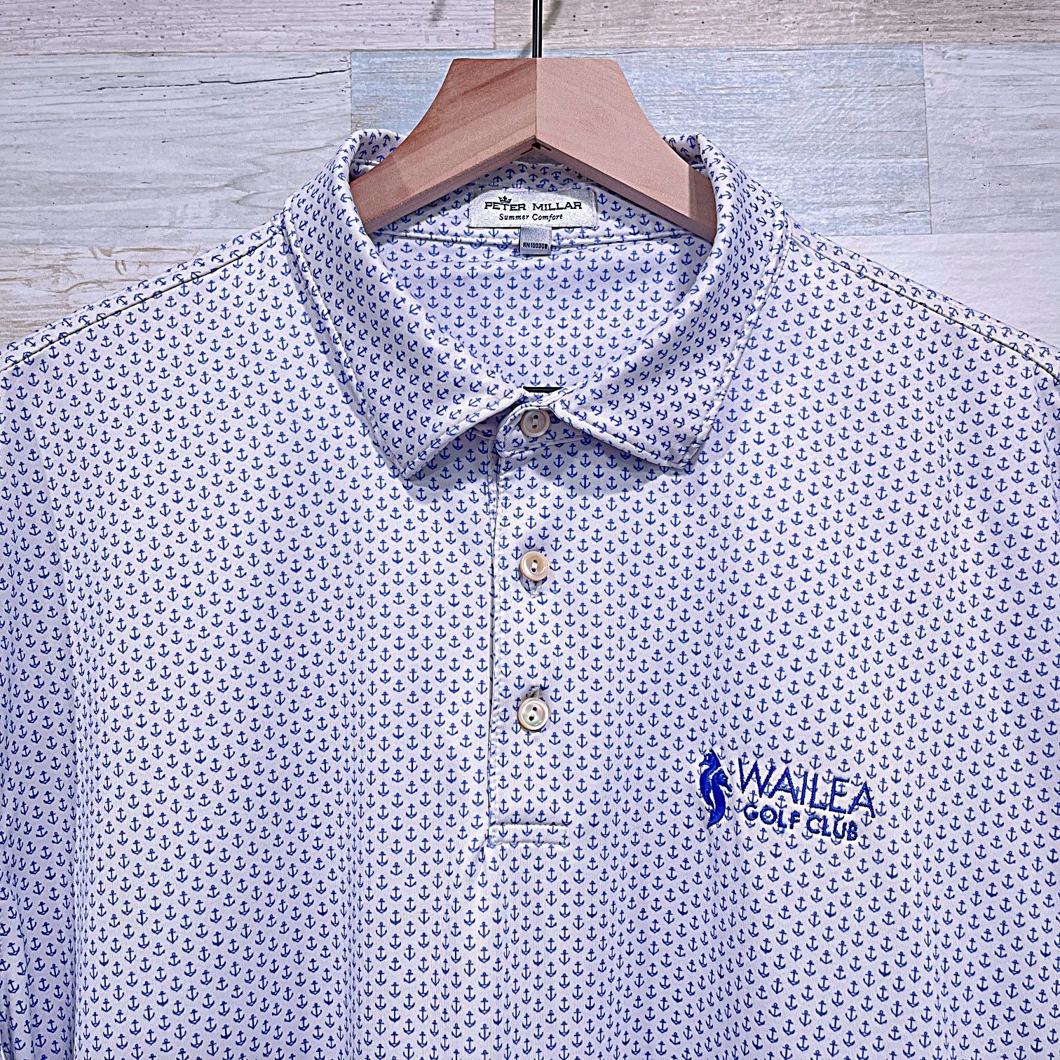 Peter Millar PETER MILLAR Summer Comfort Polo Anchors Wailea Golf Large Size US L / EU 52-54 / 3 - 2 Thumbnail