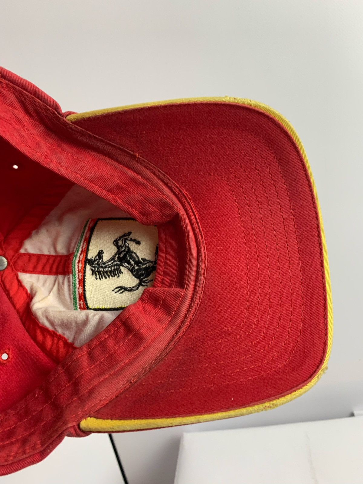 Vintage Ferrari f 1 vintage red cap Size ONE SIZE - 6 Thumbnail