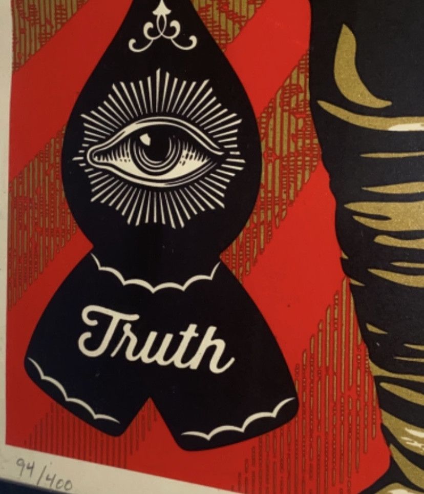 Other Shepard Fairey PARTISAN Print #94/400 (Framed) Size ONE SIZE - 2 Thumbnail