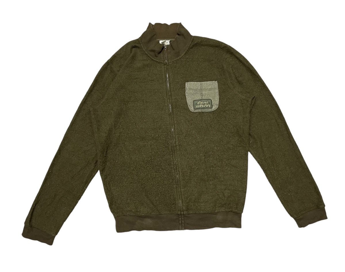 Diesel × Japanese Brand 2000s DIESEL ZIP UP POCKET JACKET FLEECE Size US L / EU 52-54 / 3 - 1 Thumbnail