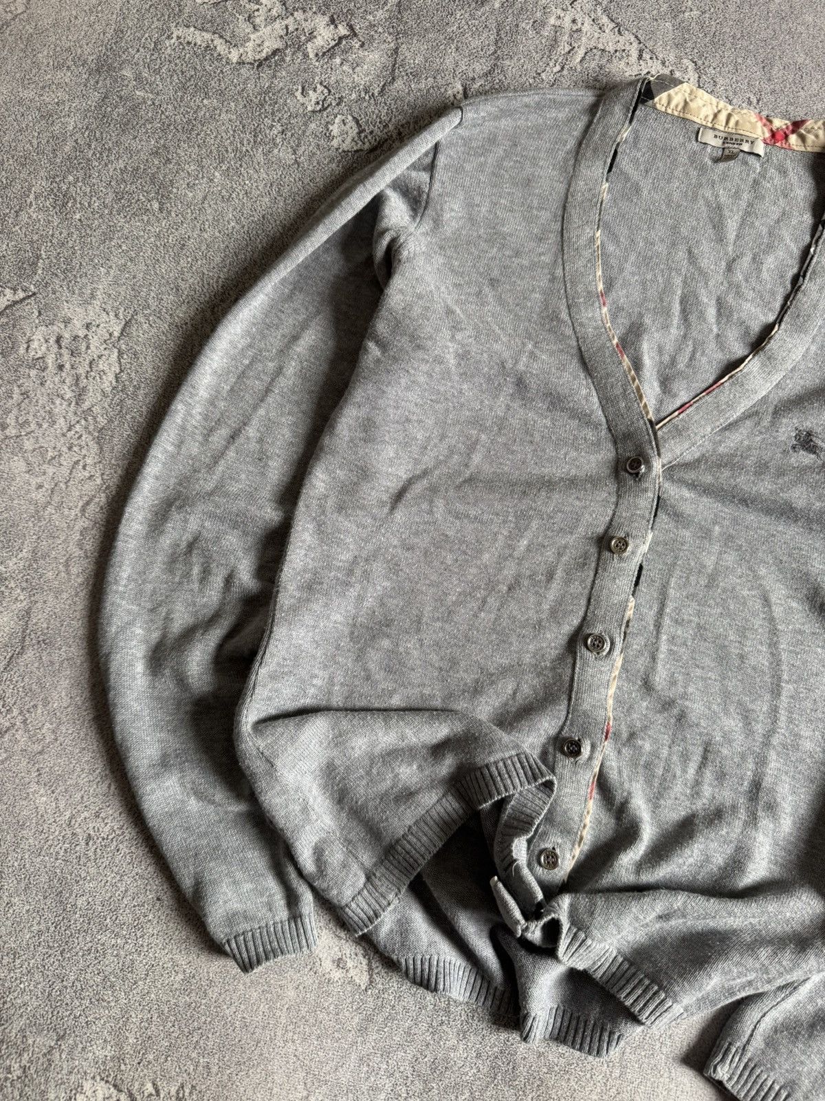 Burberry Burberry London XL cardigan button up sweater knitwear 00s Size XL / US 12-14 / IT 48-50 - 3 Thumbnail