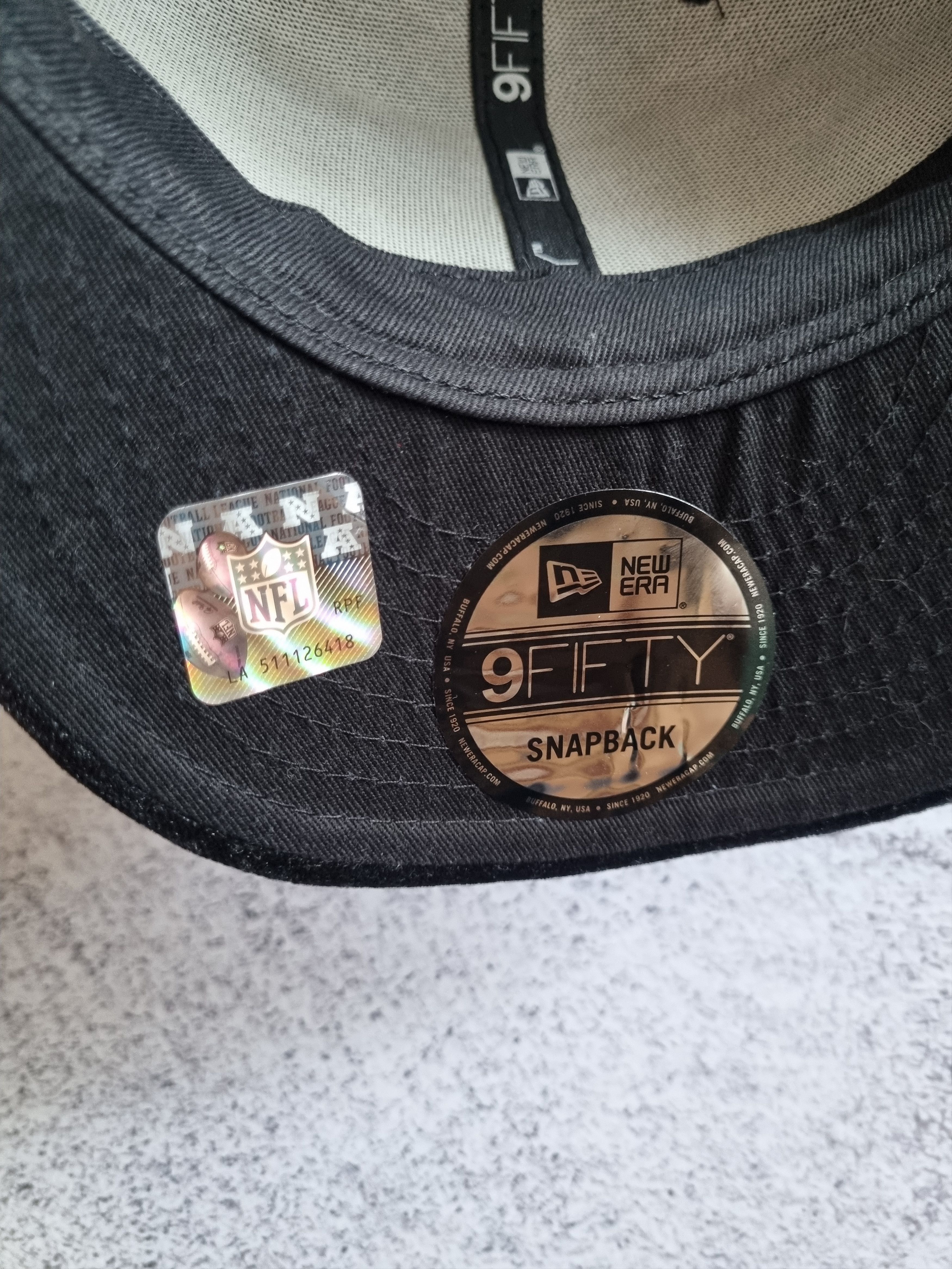 NFL × New Era New Era x Raiders 59 Fifty Velour Snapback Hat Size ONE SIZE - 7 Thumbnail