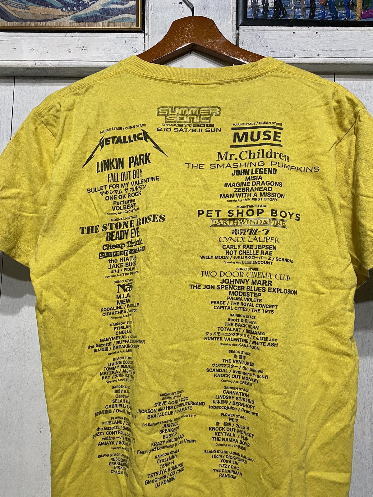 Band Tees × Japanese Brand Summer Sonic Tshirt Size US M / EU 48-50 / 2 - 4 Thumbnail