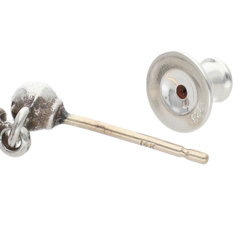 Chrome Hearts Chrome Hearts Tiny ECH Plus Drop Silver Earring Size ONE SIZE - 5 Thumbnail