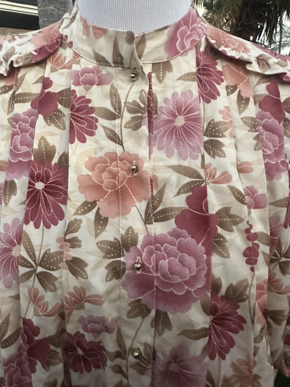 Other Vintage BetE Honolulu Hawaiian Muumuu Floral Women's 6 Size M / US 6-8 / IT 42-44 - 3 Thumbnail