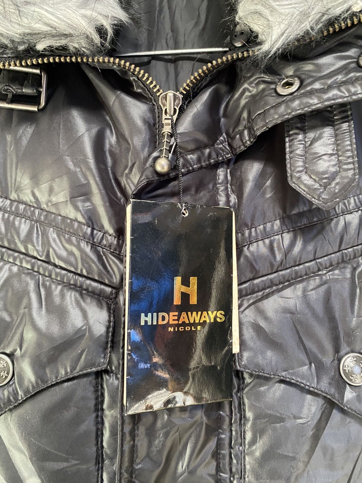 Japanese Brand Hideways by nicole puffer fur jacket Size US S / EU 44-46 / 1 - 8 Thumbnail
