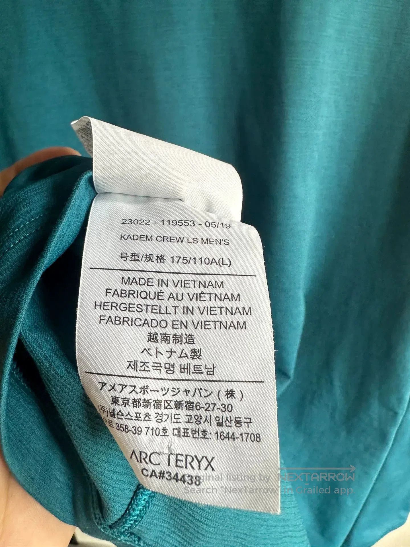 Arc'teryx Arc'teryx CORMAC Crew Quick. Size US L / EU 52-54 / 3 - 5 Thumbnail