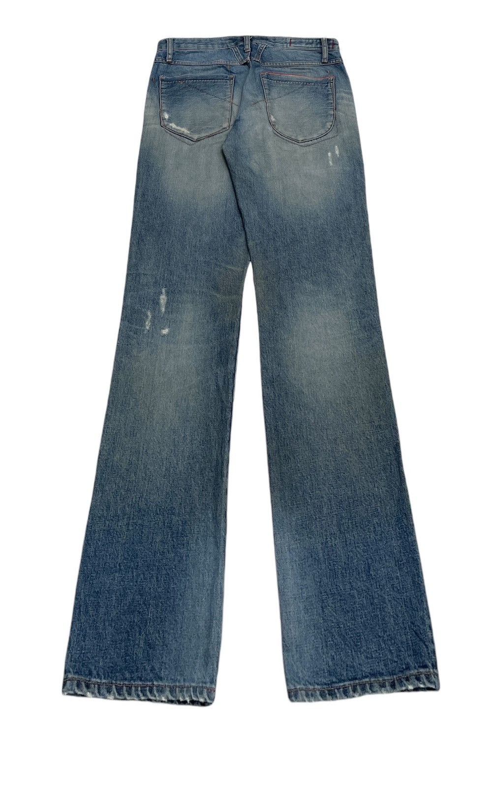 Marithe + Francois Girbaud Rare Vintage Marithe Francois Girbaud Flared Jeans 1990s Size US 31 - 2 Thumbnail