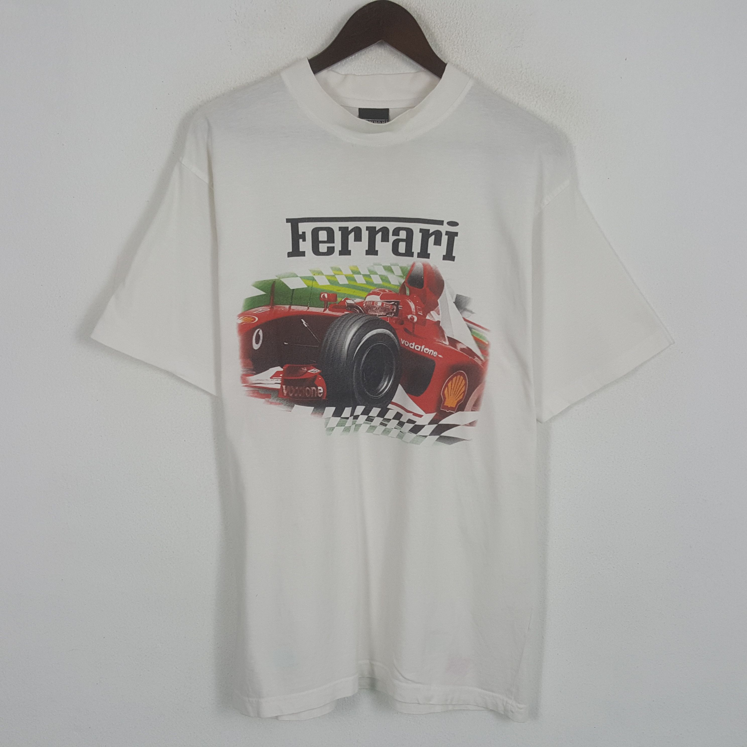 Vintage Ferrari Big Design Tshirt