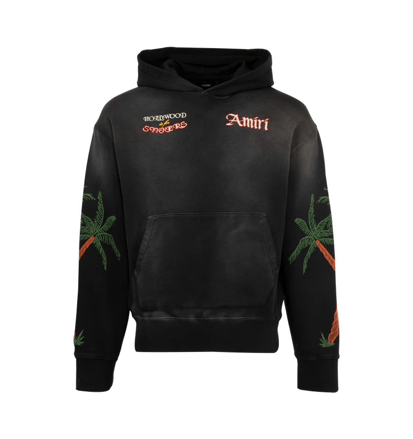Amiri o1h1sh11225 Sinners Os Hoodie in Black Size US XL / EU 56 / 4 - 1 Thumbnail