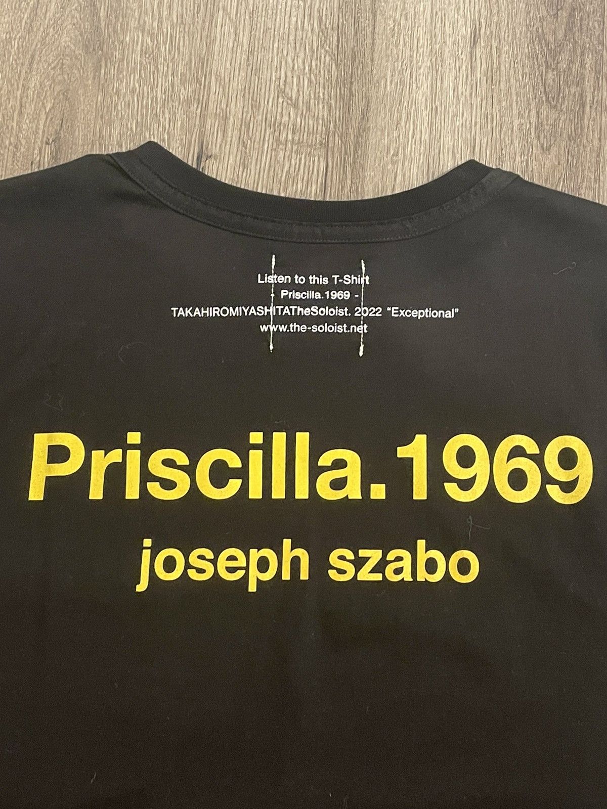 Takahiromiyashita The Soloist. TAKAHIROMIYASHITA THESOLOIST Smoking ‘Priscilla 1969’ Tee Size US M / EU 48-50 / 2 - 6 Thumbnail
