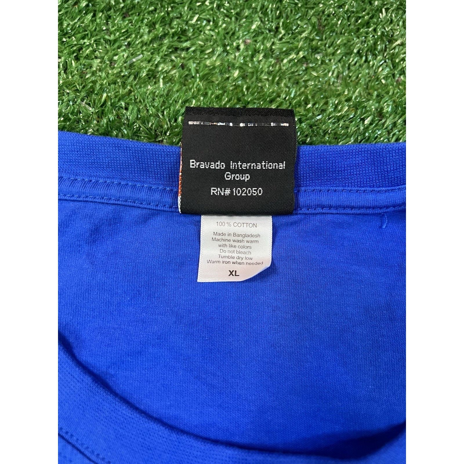 Harley Davidson Harley Davidson Double Sided Blue Tee Mens XL Size US XL / EU 56 / 4 - 3 Thumbnail