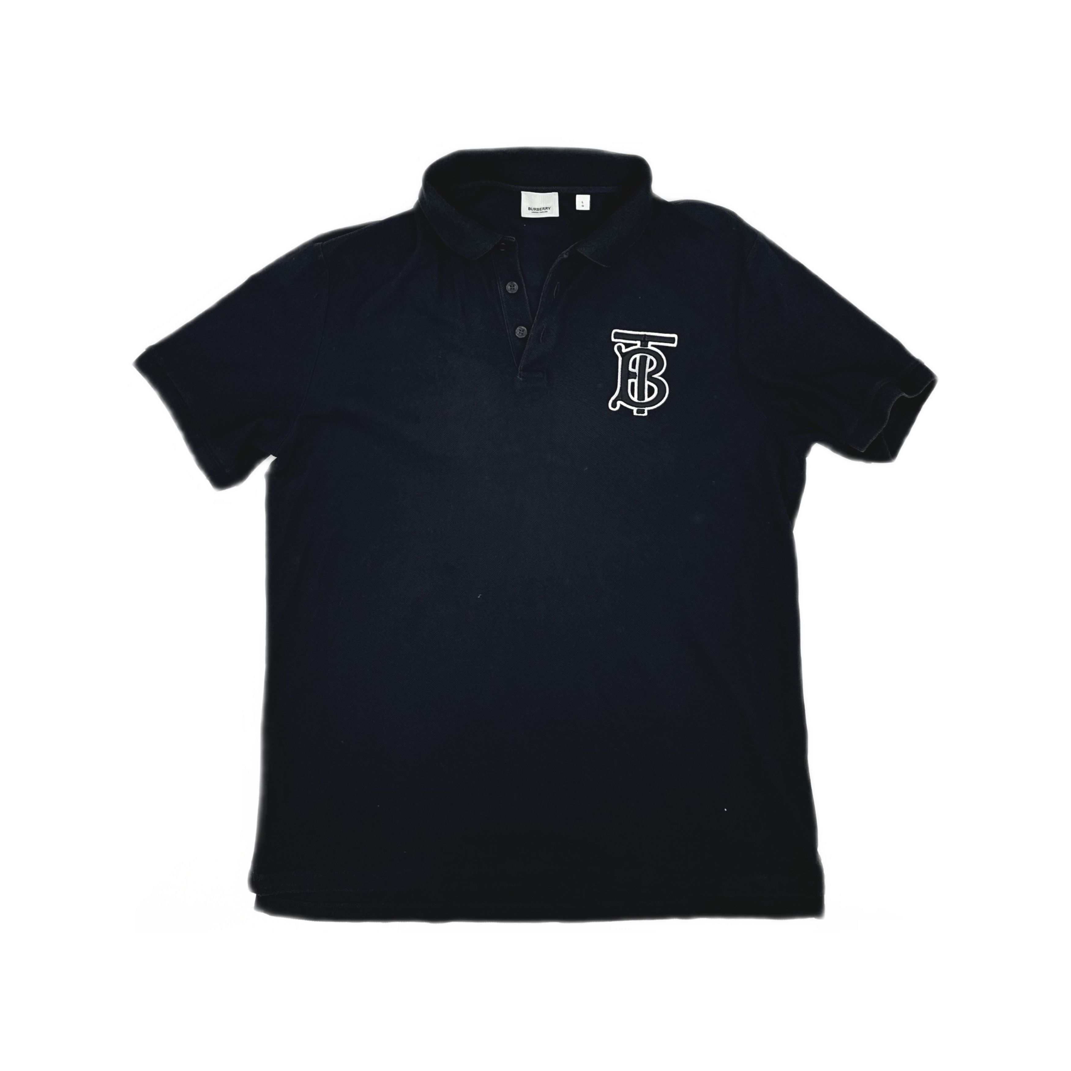 Burberry Burberry TB Monogram Logo Polo Shirt Size L Size US L / EU 52-54 / 3 - 1 Thumbnail