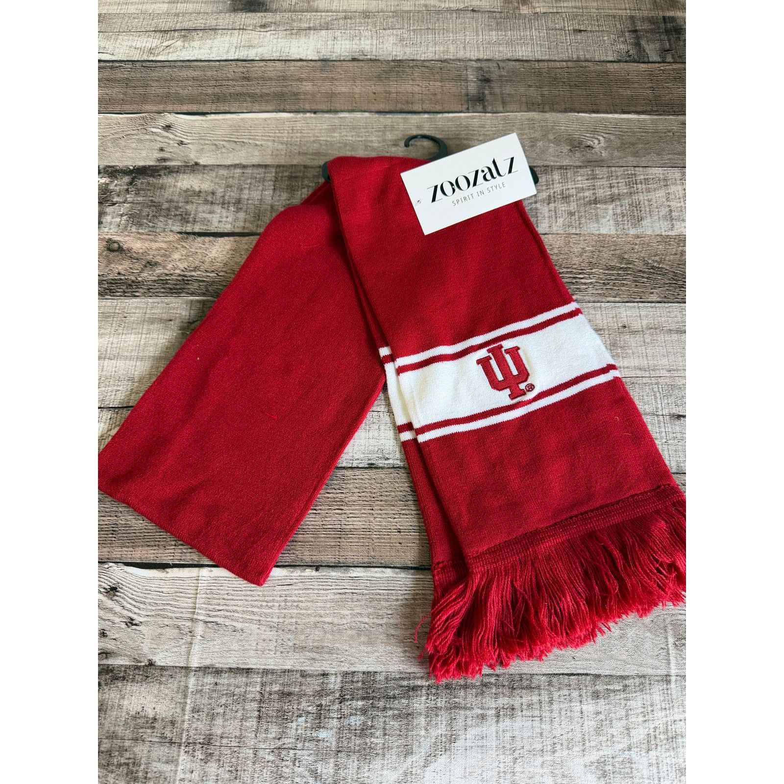 Other NWT Indiana University Hoosiers Scarf Size ONE SIZE - 6 Thumbnail