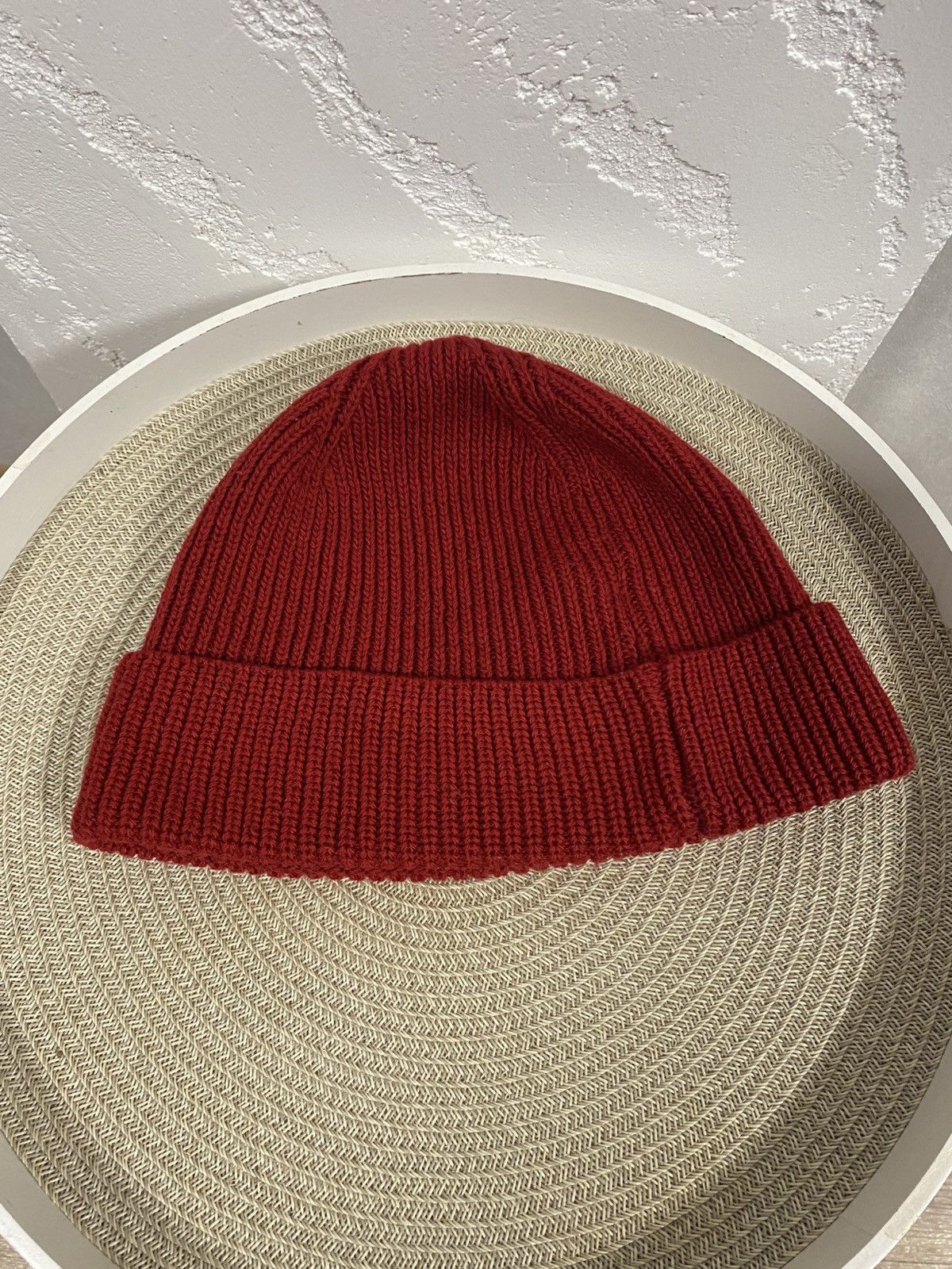 Polo Ralph Lauren Polo Ralph Lauren Red Merino Wool Beanie Hat Size ONE SIZE - 6 Thumbnail