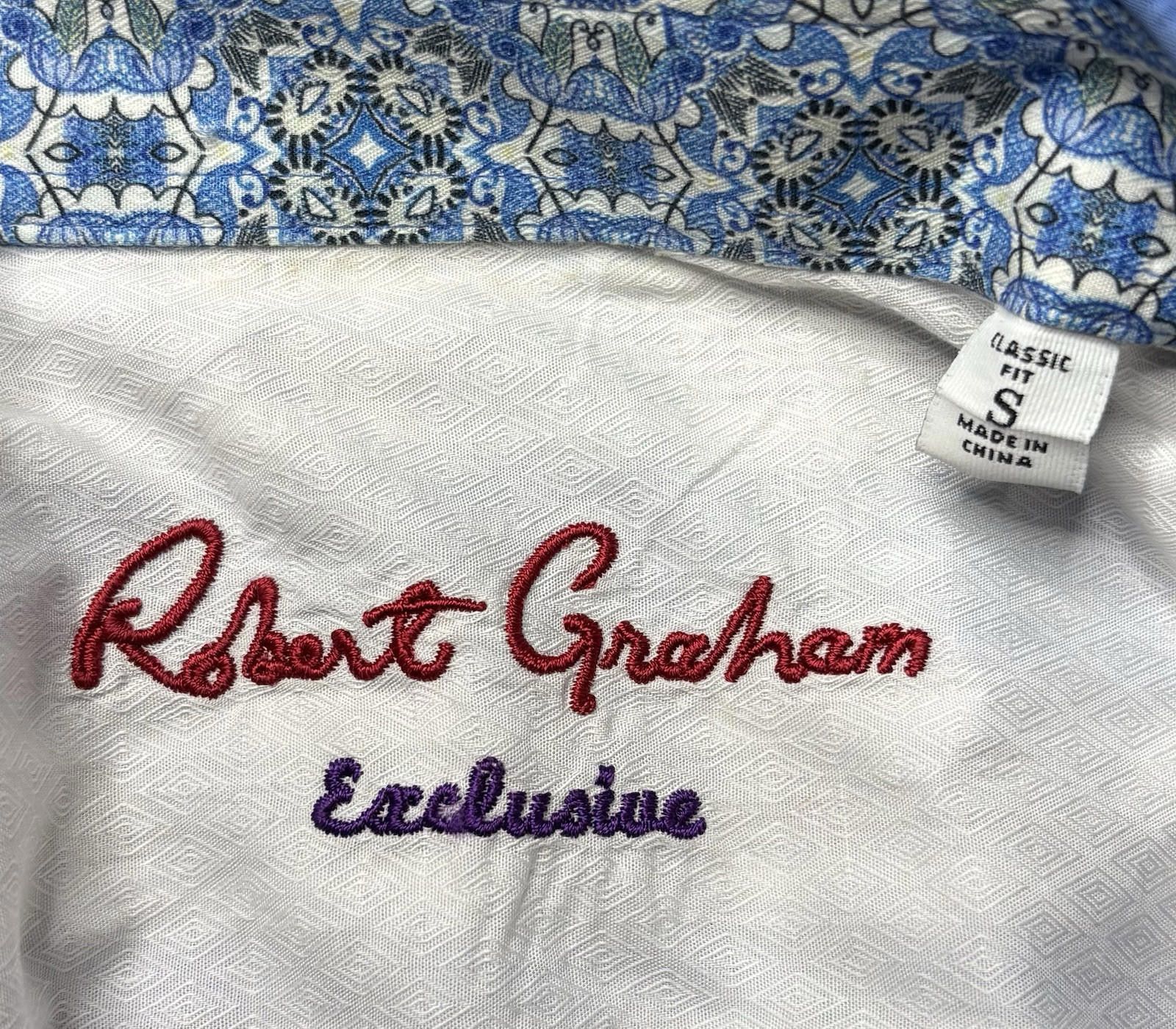 Robert Graham Robert Graham Exclusive Shirt Men's Small Classic Flip Cuff Size US S / EU 44-46 / 1 - 3 Thumbnail