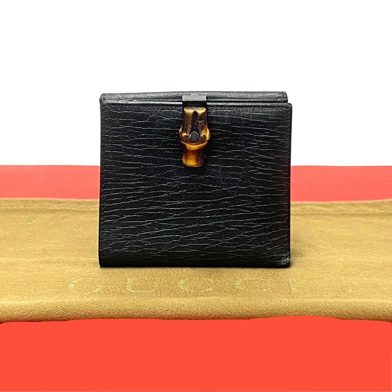 Gucci Gucci Wallets & Case Black Leather Size ONE SIZE - 1 Thumbnail