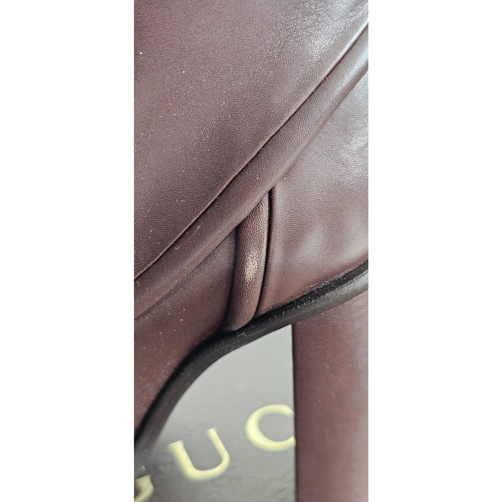 Gucci GUCCI Trish Rare Pull On Runway Boots SIZE (size mismatched) Size US 5.5 / IT 35.5 - 13 Thumbnail
