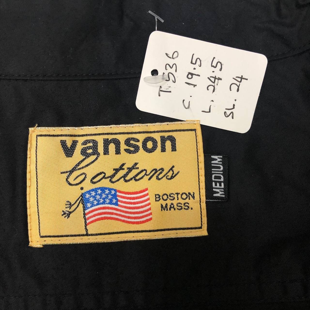 Vanson Leathers T536. VANSON SKULL RACING TEAM SHIRTS Size US M / EU 48-50 / 2 - 9 Thumbnail