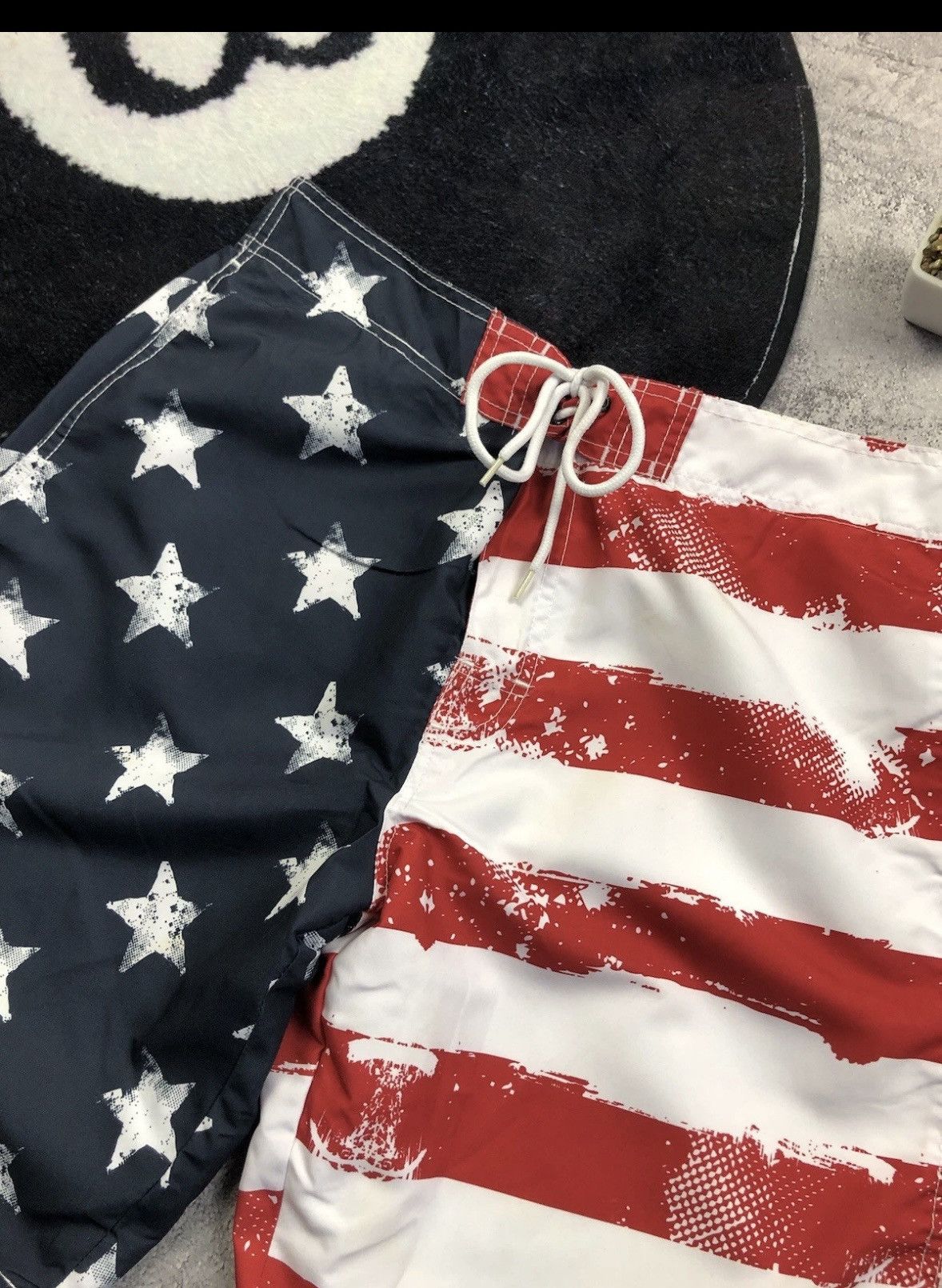 Other AMERICAN FLAG Hype Streetwear Casual Y2k Hype Shorts Rare Size US 26 / EU 42 - 4 Thumbnail