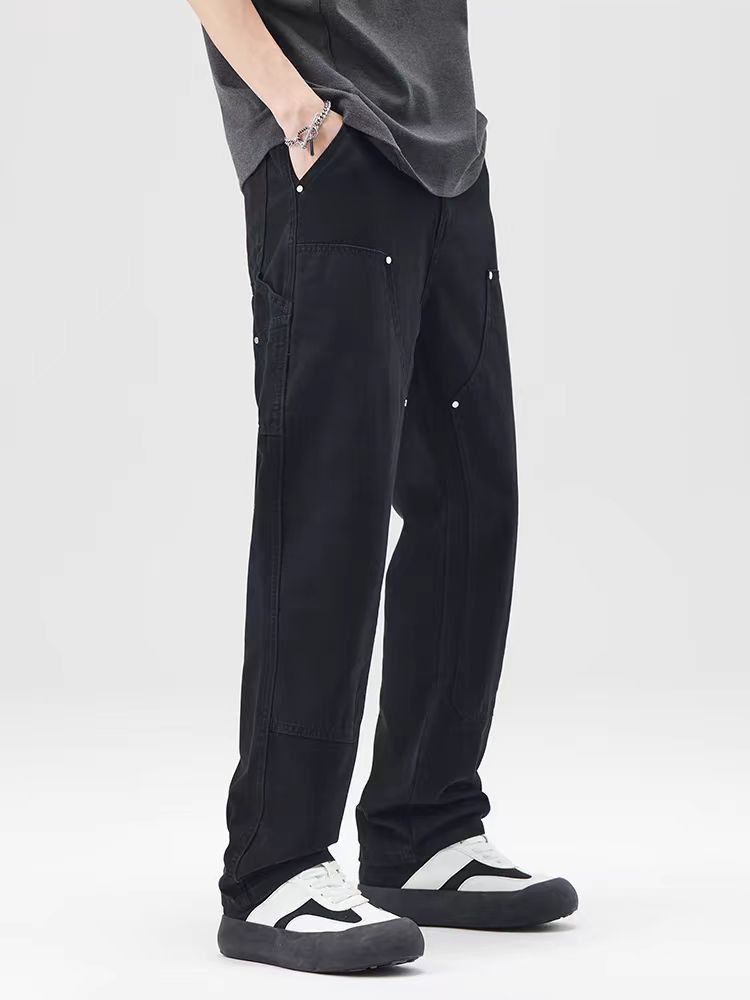 Designer × Japanese Brand × Jean Vintage Street Loose Casual Workwear Lumberjack Pants Size US 32 / EU 48 - 3 Thumbnail