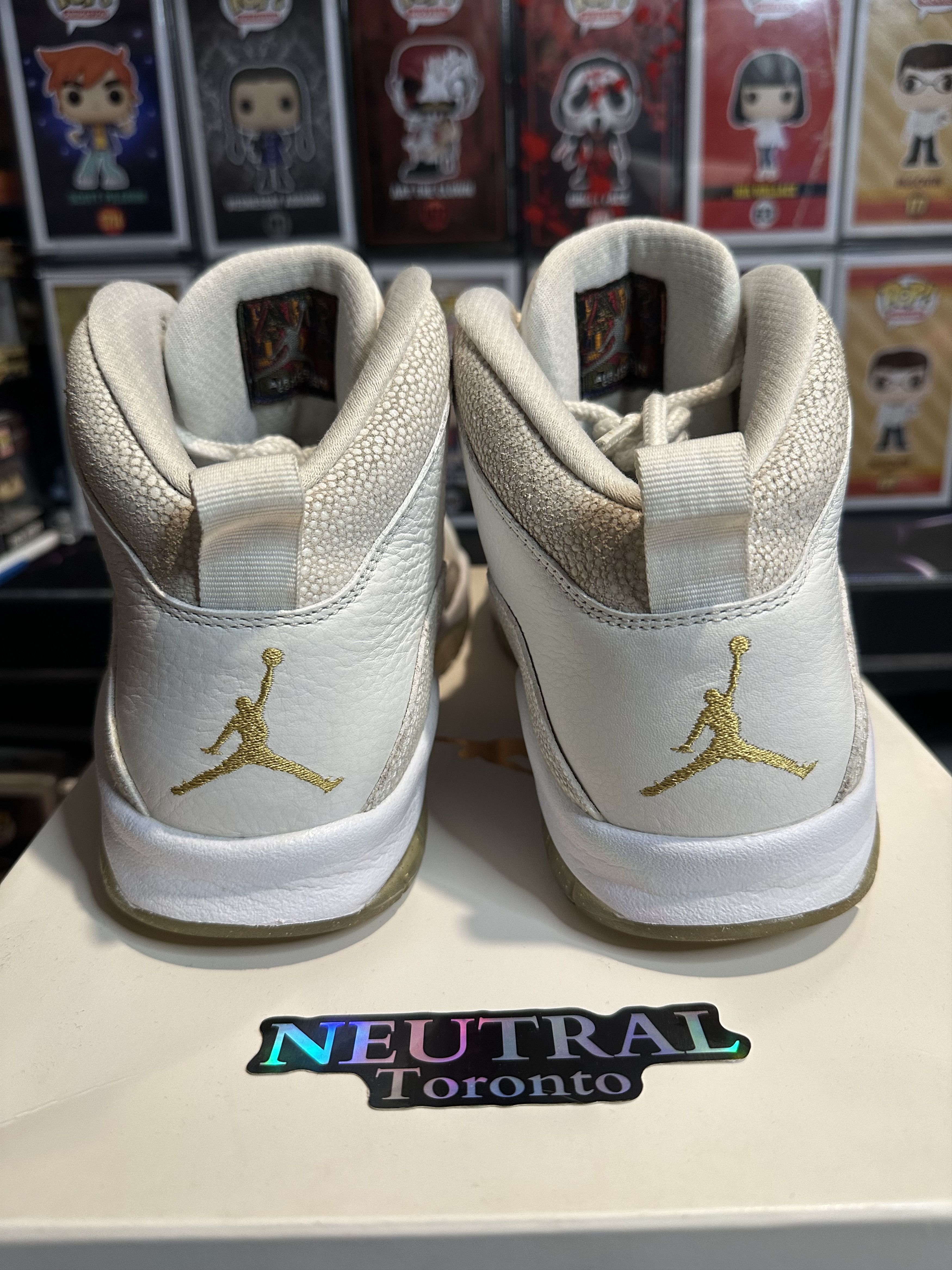 Jordan Brand Air Jordan 10 Retro 'OVO - White' Size US 8.5 / EU 41-42 - 4 Thumbnail