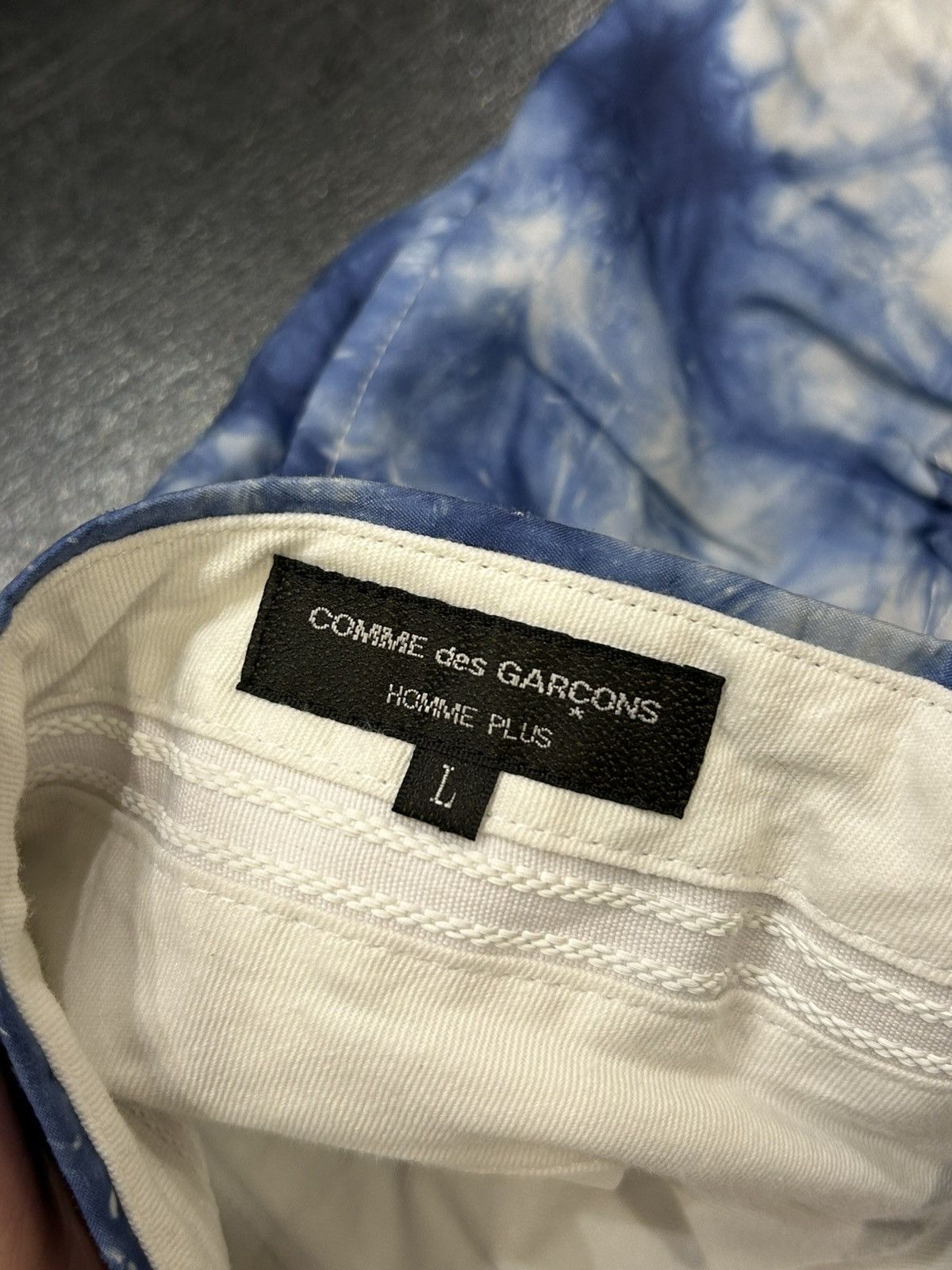Comme des Garcons Comme Des Garçons Tie Dye Stitched Pants Size US 32 / EU 48 - 3 Thumbnail