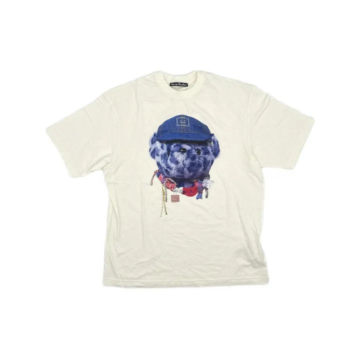 Acne Studios Acne Studios Bear Graphic Short Sleeve T-Shirt Size US S / EU 44-46 / 1 - 1 Thumbnail