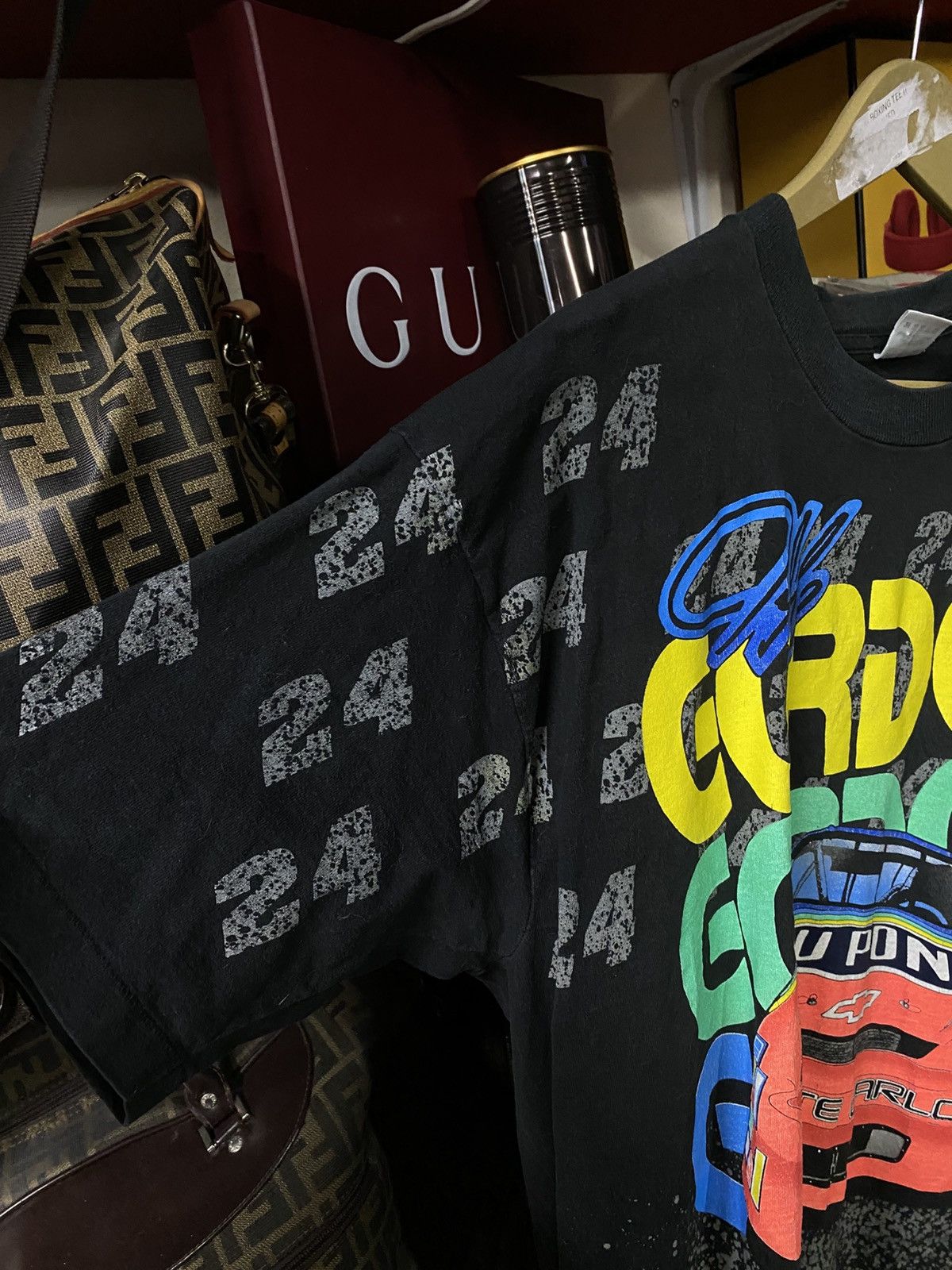 NASCAR Vintage 90’s Jeff Gordon Nascar AOP Tee Shirt XLarge Size US XL / EU 56 / 4 - 6 Thumbnail