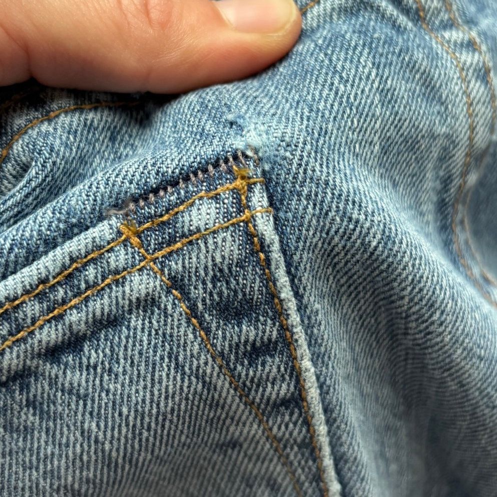 Sid Mashburn $175 Sid Mashburn Slim Straight Jeans 34x30 Made in USA Size US 34 / EU 50 - 12 Thumbnail