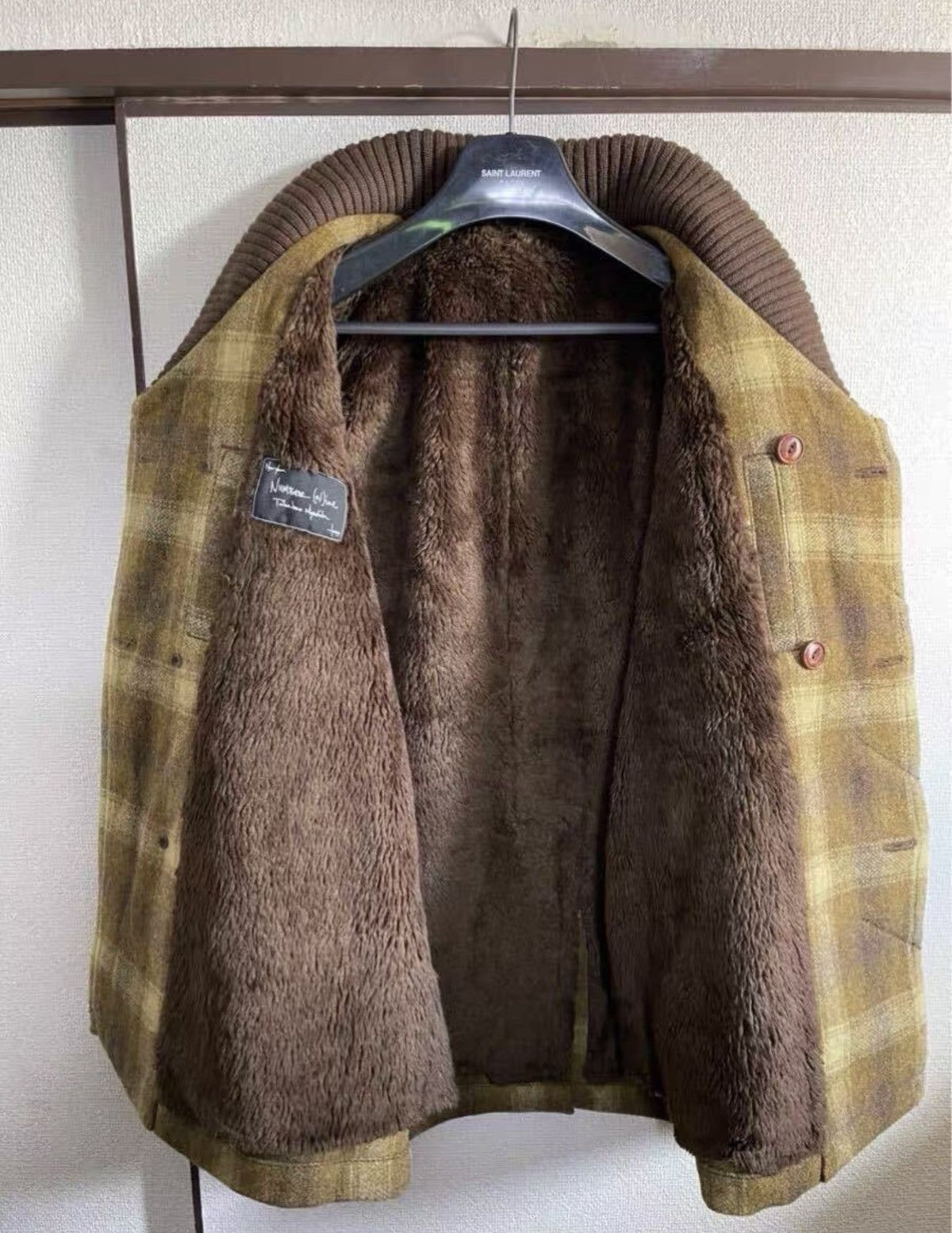 Number (N)ine Number (N)ine Fall/Winter 2008 Checkered Long Jacket Size US S / EU 44-46 / 1 - 2 Thumbnail