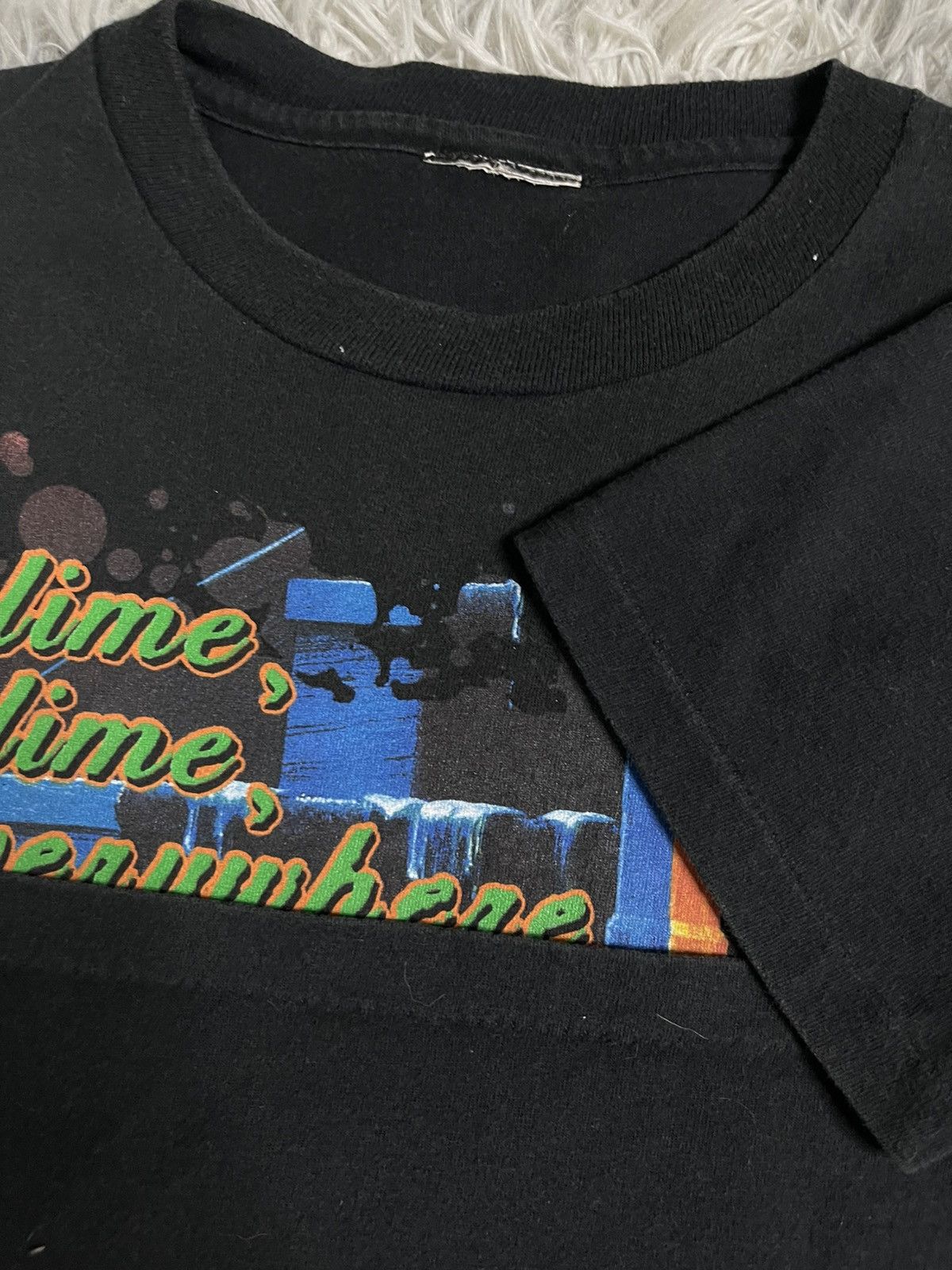 Vintage VINTAGE 90s GOOSEBUMPS Monster Blood 3 Slime Horror MovieTee Size US M / EU 48-50 / 2 - 5 Thumbnail