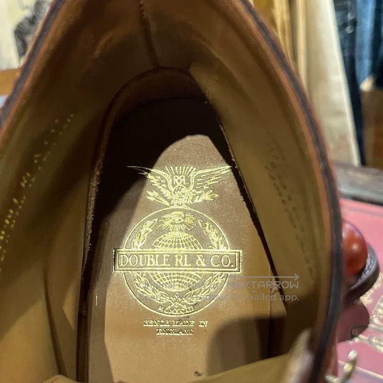 RRL Ralph Lauren RRL Ralph Lauren British made hand polished old paratroope Size US 8.5 / EU 41-42 - 6 Thumbnail