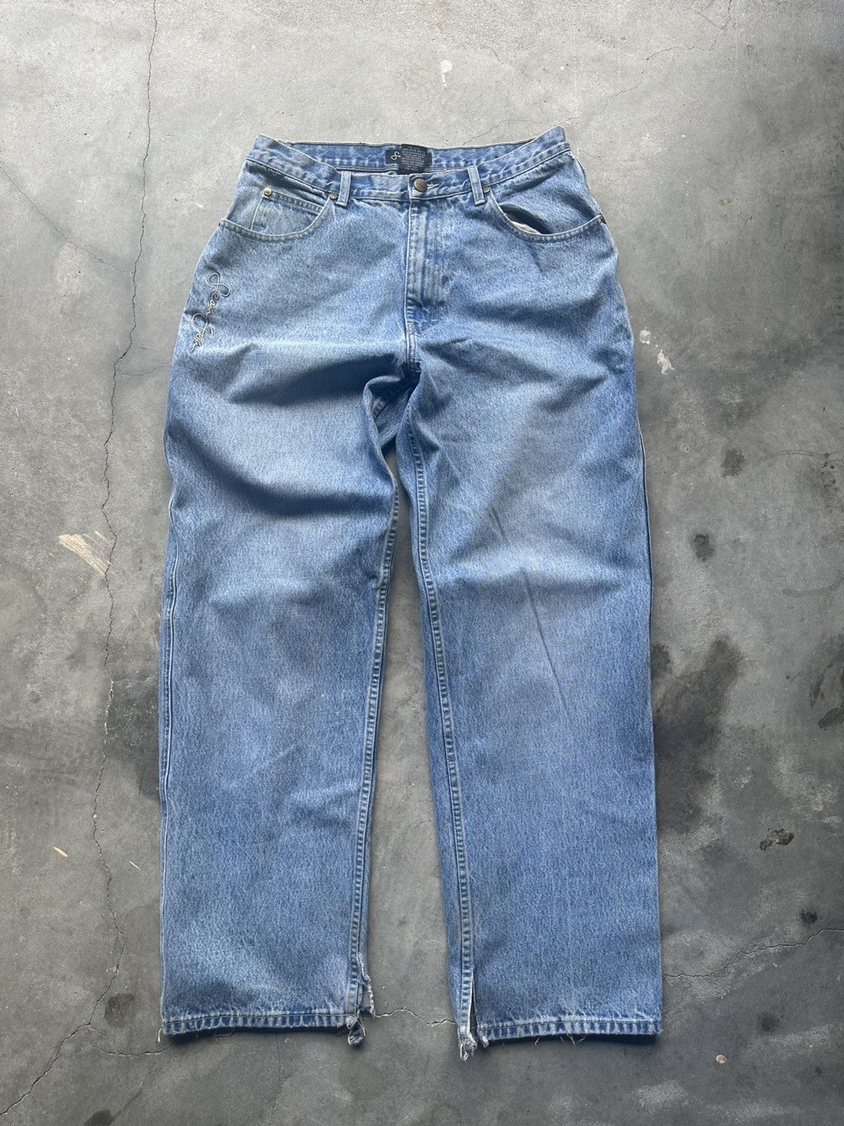 Sean John SEAN JOHN Y2K BAGGY LOOSE CARPENTER DENIM JEANS Size US 32 / EU 48 - 1 Thumbnail