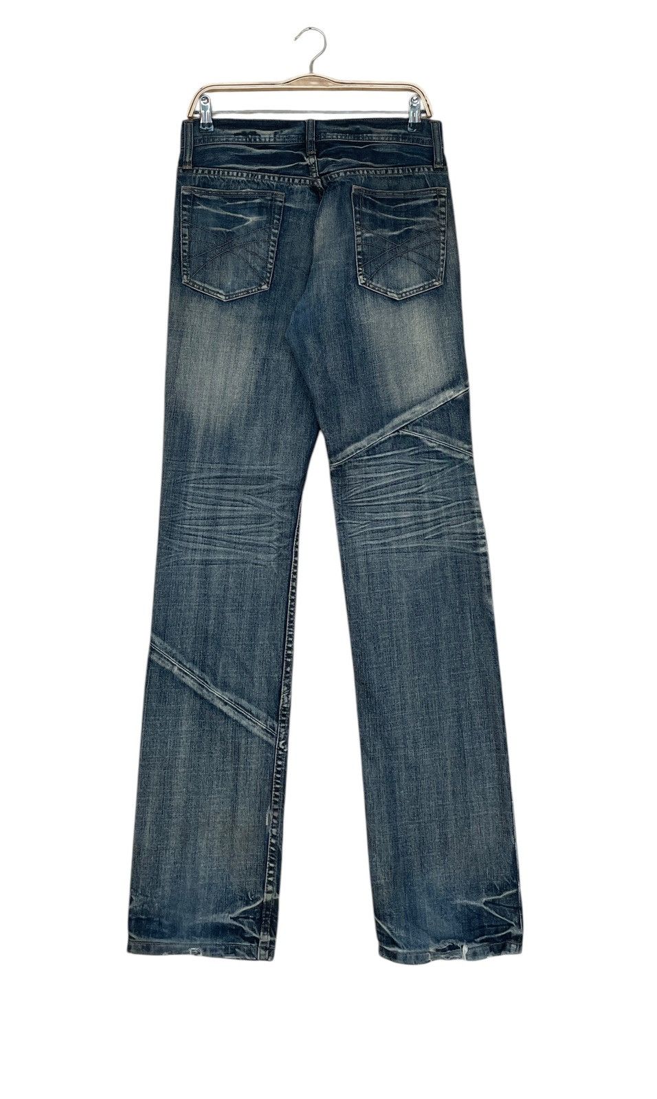 If Six Was Nine × Japanese Brand × Le Grande Bleu (L.G.B.) Vintage Japanese Brand Edge x Rupert Jeans 2000s Size US 31 - 2 Thumbnail