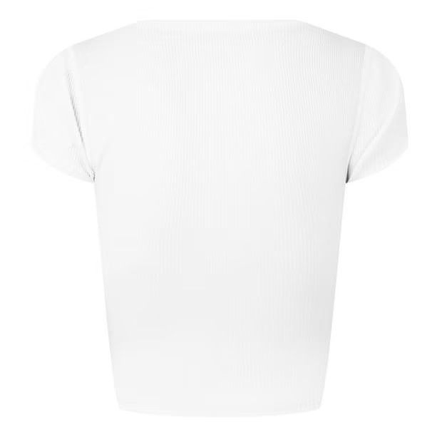 Alexander Wang o1g2r1mq0824 Cryst Logo T-Shirts in White Size XS / US 0-2 / IT 36-38 - 2 Thumbnail