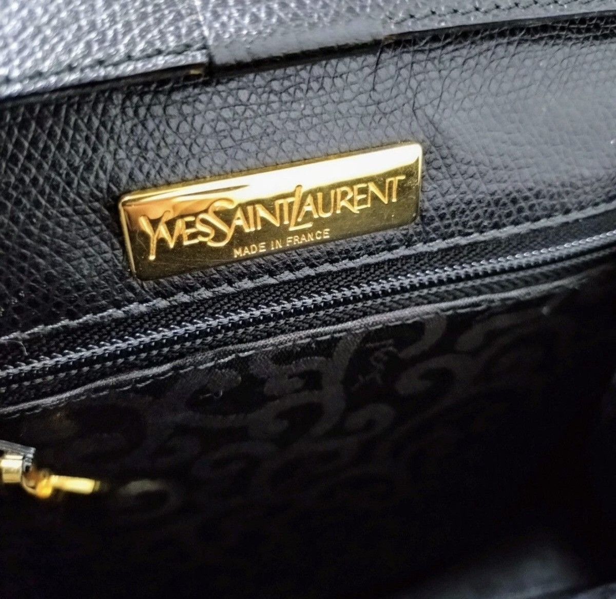 Yves Saint Laurent Saint Laurent 1990-2000s logo-debossed shoulder bag Size ONE SIZE - 15 Thumbnail