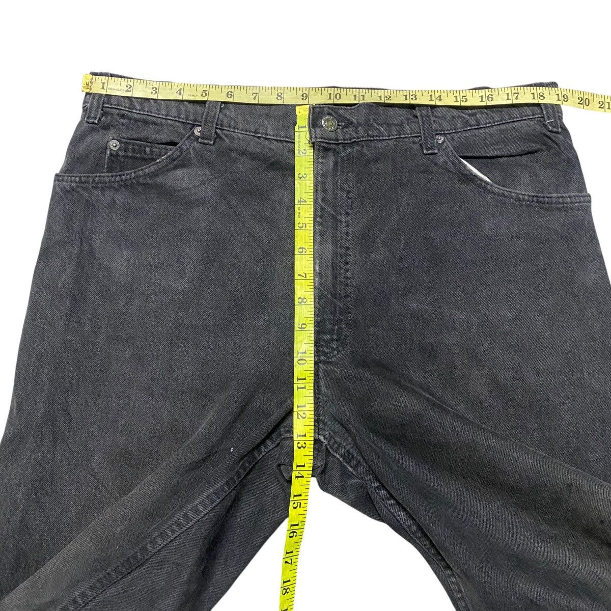 Levi's Vintage Levis 550 Black Loose Skater Jeans Size US 38 / EU 54 - 19 Thumbnail