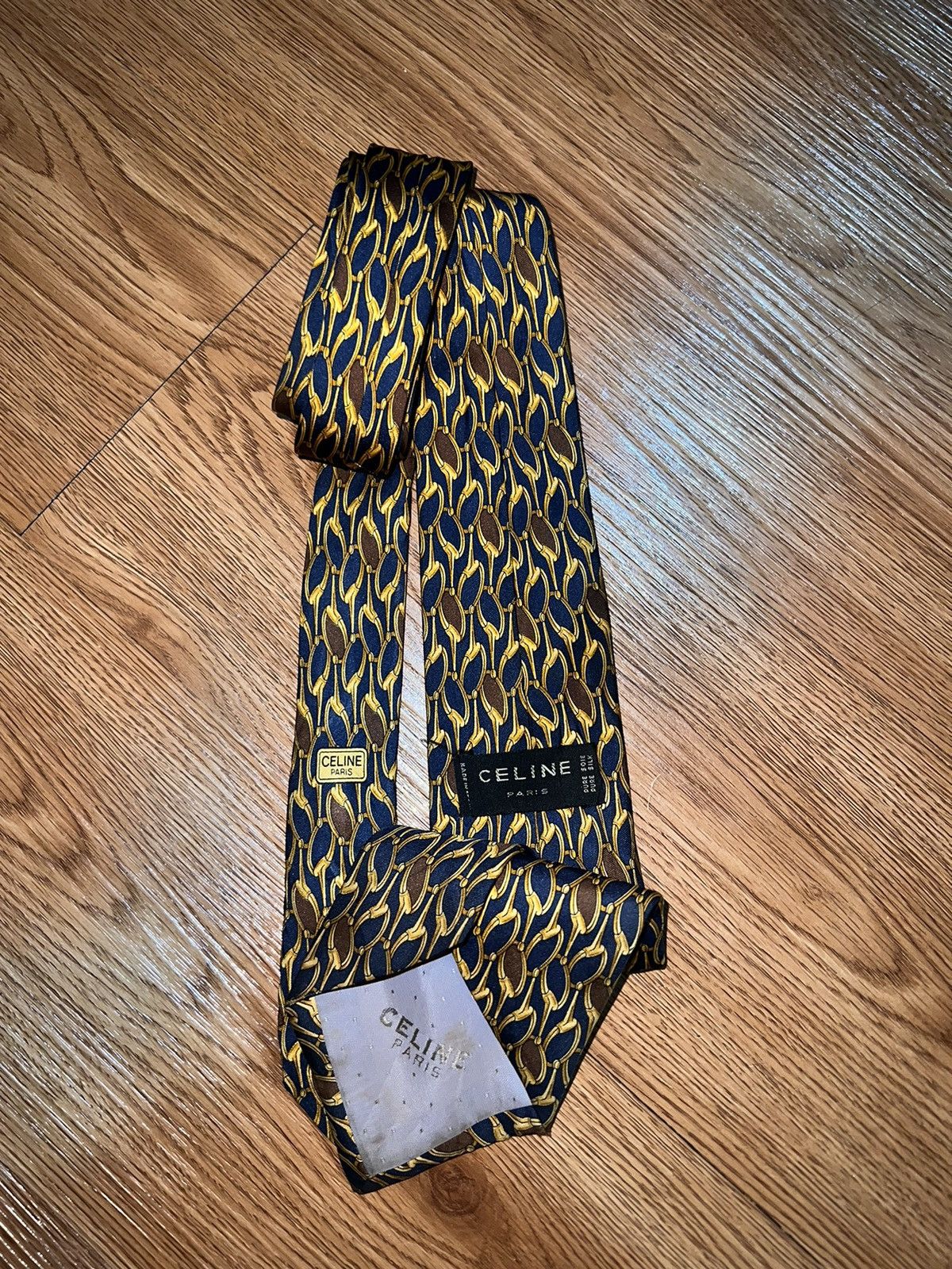 Celine × Designer × Vintage CELINE vtg rare item tie Size ONE SIZE - 7 Thumbnail
