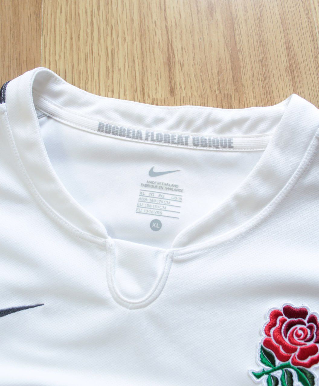 Nike 🔥 Vintage England Nike Rugby Jersey T Shirt Soccer Football Size US S / EU 44-46 / 1 - 3 Thumbnail