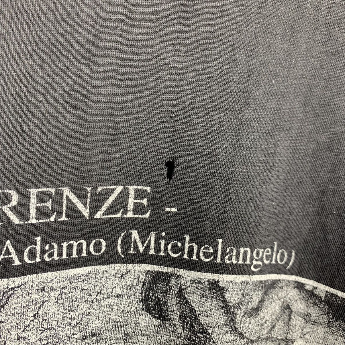 Arts & Science Vintage Michelangelo Art Tee Black T-Shirt Faded Distressed Size US M / EU 48-50 / 2 - 7 Thumbnail